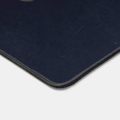 Wit hart in zwart bureaumat (Hoek)