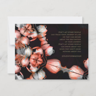 "Wit hart in zwart van zon" & Reis Briefkaart