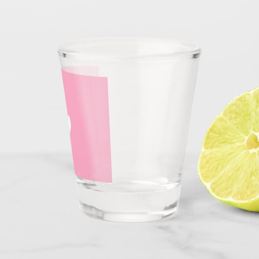 Wit hart shot glas (Rechts)