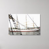 Wit hoog schip - Canvas (Voorkant)