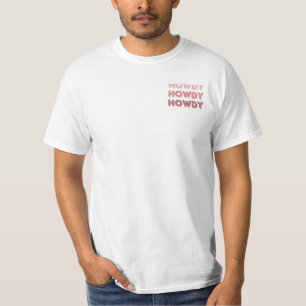 Wit Howdy Rodeo Western T-shirt