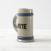 Wit is Wit Bierpul (Voorkant links)