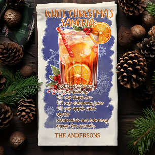 Wit Kerst Sangria Vakantie Cocktail Recept Theedoek