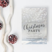 Wit kerstfeest kerstfeest kaart