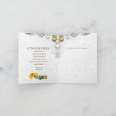 Wit-kerstfeest met Shower Uitnodiging (Binnen)