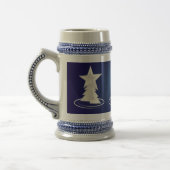 Wit Kerstmis Bierpul (Links)