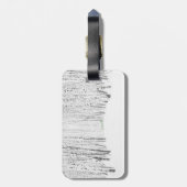 Wit Kerstverhaal Bagagelabel (Achterkant verticaal)