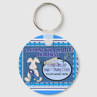 WIT-KWESTIE ZWANGEREN _SOME-BUNNY IK HOOP SLEUTELHANGER