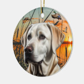  wit Labrador Ornament (Links)