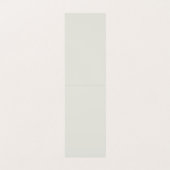 Wit lederen textuur Verhangend Ketting beeldscherm Visitekaartjes (Binnenkant ongevouwen)