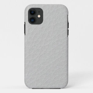 Wit leer iPhone 11 hoesje