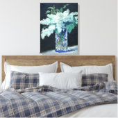 Wit Lila door Edouard Manet Canvas Afdruk (Insitu (Slaapkamer))