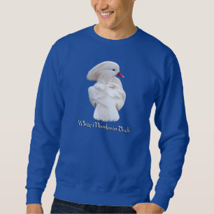 Wit Mandarijn Eend Sweatshirt