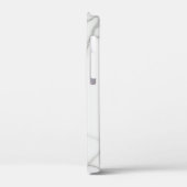 Wit Marmer Case-Mate iPhone Case (Achterkant / Links)