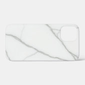Wit Marmer Case-Mate iPhone Case (Achterkant (horizontaal))