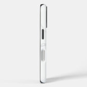 Wit Marmer Case-Mate iPhone Case (Achterkant / Rechts)