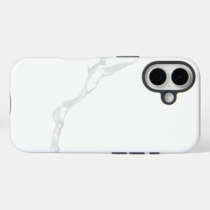 Wit Marmer iPhone 16 Hoesje