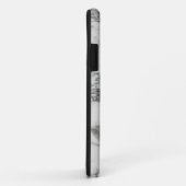 Wit marmer Case-Mate iPhone case (Achterkant/rechts)