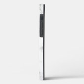 Wit Marmer Case-Mate iPhone Case (Achterkant / Links)