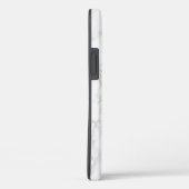 Wit Marmer Case-Mate iPhone Case (Achterkant / Rechts)