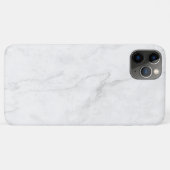 Wit Marmer Case-Mate iPhone Case (Achterkant (horizontaal))