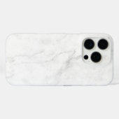 Wit Marmer Case-Mate iPhone Case (Achterkant (horizontaal))