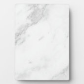Wit Marmer Fotoplaat (voorkant)