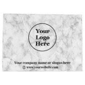 Wit marmer groot cadeauzakje (Achterkant)