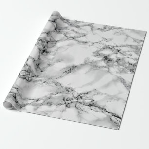 Wit marmer inpakpapier