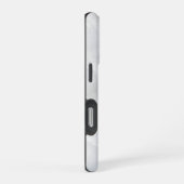 Wit Marmer iPhone Hoesje (Rechterkant)