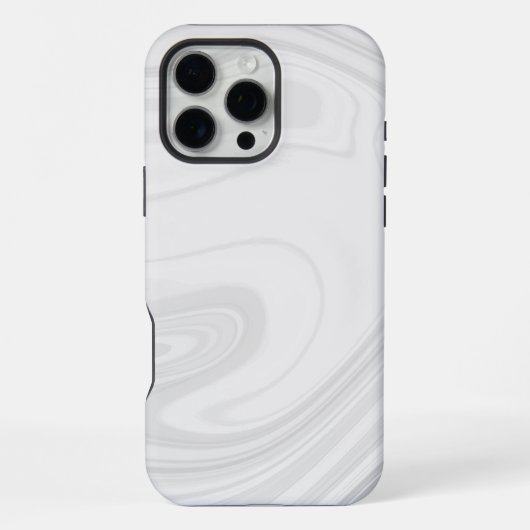 Wit Marmer iPhone Hoesje (Achterkant)