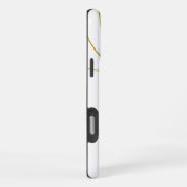 Wit Marmer iPhone Hoesje (Rechterkant)