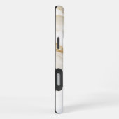 Wit Marmer iPhone Hoesje (Rechterkant)
