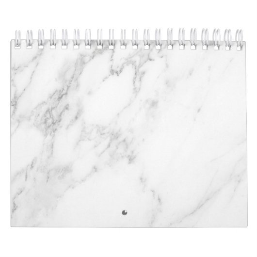 Wit Marmer Kalender (Hoes)
