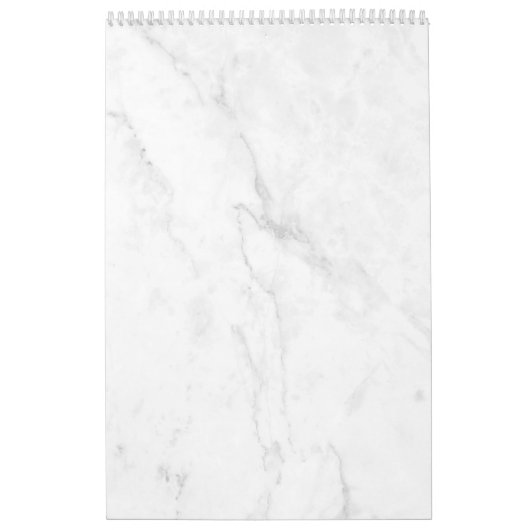 Wit Marmer Kalender (Hoes)