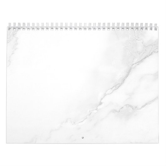 Wit Marmer Kalender (Hoes)