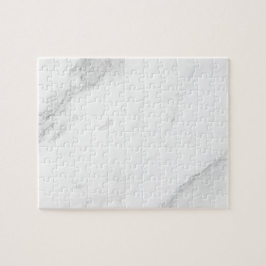 Wit Marmer Legpuzzel (Horizontaal)