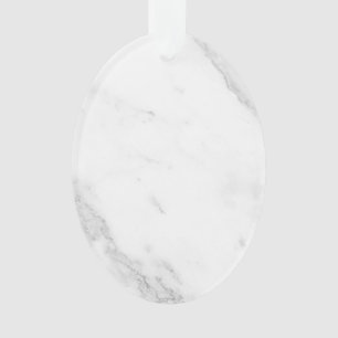 Wit Marmer Ornament