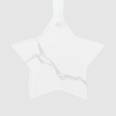 Wit Marmer Ornament (voorkant)