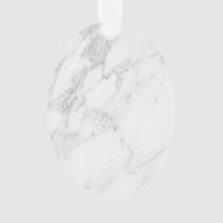 Wit Marmer Ornament