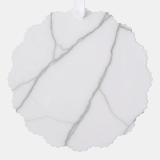 Wit Marmer Ornament Kaart