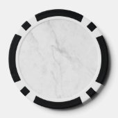 Wit Marmer Poker Chips (Achterkant)