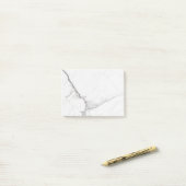 Wit Marmer Post-it® Notes (Op bureau)