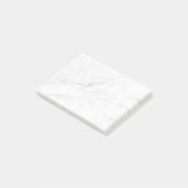 Wit Marmer Post-it® Notes (Schuin)