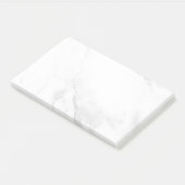 Wit Marmer Post-it® Notes (Schuin)
