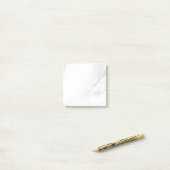 Wit Marmer Post-it® Notes (Op bureau)