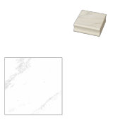 Wit Marmer Rubberstempel (Gestempeld)