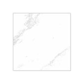 Wit Marmer Rubberstempel (Afrduk)