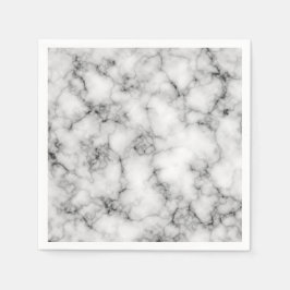 Wit Marmer Servet