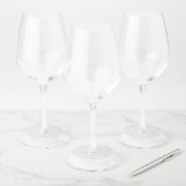 Wit Marmer Wijnglaslabel (Set)